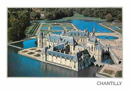 60 - Chantilly - Le Château - Vue Aérienne - Carte Neuve - CPM - Voir Scans Recto-Verso - Chantilly