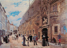 54 - Nancy - La Grand-Rue Et Le Palais Ducal En 1881 - Peinture De Léon Voirin - Art Peinture - Carte Neuve - CPM - Voir - Nancy