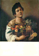Art - Peinture - Le Caravage - Caravaggio - Jeune Homme Avec Un Panier De Fruits - Roma - Galerie Borghese - CPM - Voir  - Pintura & Cuadros