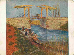Art - Peinture - Vincent Van Gogh - Pont à Arles - CPM - Voir Scans Recto-Verso - Peintures & Tableaux