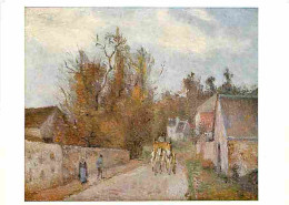 Art - Peinture - Camille Pissarro - La Route D'Ennery - CPM - Voir Scans Recto-Verso - Paintings
