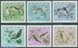 Vietnam 1973 Birds 6v, Mint NH, Nature - Birds - Other & Unclassified