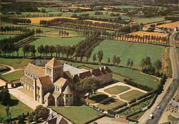 50 - Lessay - Ensemble De L'Abbaye Et De L'Eglise Romane Fondée En 1056 Par Les Carons De La Haye Du Puits - Vue Aérienn - Sonstige & Ohne Zuordnung