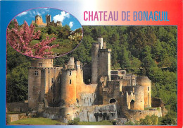 47 - Bonaguil - Le Château De Bonaguil - Multivues - CPM - Voir Scans Recto-Verso - Sonstige & Ohne Zuordnung