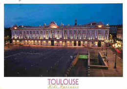 31 - Toulouse - La Place Du Capitole La Nuit - CPM - Voir Scans Recto-Verso - Toulouse