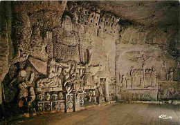 24 - Brantome - La Grotte Du Jugement Dernier - Bas Reliefs Représentant La Crucifixion Et Le Jugement Dernier - CPM - V - Brantome