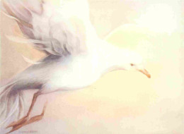 Animaux - Art Peinture Illustration - Shirley Porter - Mouette - Gull - CPM - Carte Neuve - Voir Scans Recto-Verso - Andere & Zonder Classificatie
