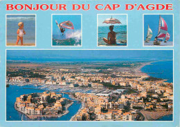 34 - Cap D'Agde - Multivues - Immeubles - Architecture - CPM - Voir Scans Recto-Verso - Agde