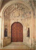 27 - Le Bec Hellouin - L'Abbaye - Porte De L'église Abbatiale - CPM - Voir Scans Recto-Verso - Sonstige & Ohne Zuordnung