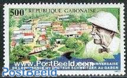 Gabon 1988 Albert Schweitzer 1v, Mint NH, Health - History - Health - Nobel Prize Winners - Unused Stamps