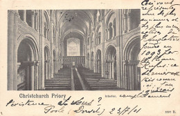 England CHRISTCHURCH Priory Interior - Otros & Sin Clasificación