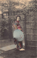 Japan - Geisha - Woman With The Blue Umbrella - Autres & Non Classés