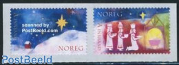 Norway 2007 Christmas 2v S-a, Mint NH, Religion - Christmas - Neufs
