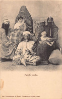 Egypt - Arab Family, Man Smoking Hookah - Publ. Lichtenstern & Harari 180 - Other & Unclassified
