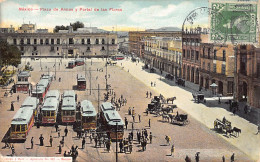 CIUDAD DE MÉXICO - Plaza De Armas Y Portal De Los Flores - Ed. Latapi Y Bert  - Mexiko