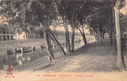 Cambodge - PHNOM PENH - Battelerie Indigène - Ed. P. Dieulefils 1619 - Camboya