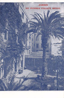 Tunisie - TUNIS - Jardin Du Tunisia Palace Hôtel - Ed. Ch. Weber & Cie  - Tunisia