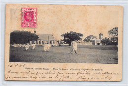 Gambia - BATHURST - MacCarty Square - Church Of England And Barracks - Publ. Unknown  - Gambie