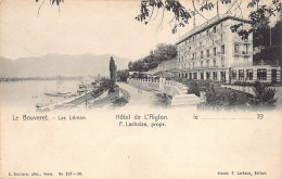 Suisse - Lac Léman (VS) Le Bouveret - Hötel De L'Aigle - Ed. E. Bouiland 237_38 - Lago Lemán
