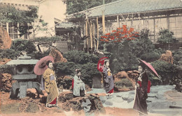 Japan - Geishas In A Garden - Photomontage - Sonstige & Ohne Zuordnung