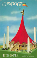 Ethiopia - The Ethiopian Pavillon At The 1967 Universal Exhibition - Publ. Benjamin News Co.  - Ethiopia