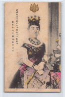 JAPAN - Empress Shoken - Postcard With Glitter - Andere & Zonder Classificatie