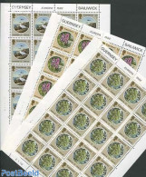 Guernsey 1986 Europa 3 M/ss, Mint NH, History - Nature - Europa (cept) - Birds - Environment - Flowers & Plants - Protezione Dell'Ambiente & Clima
