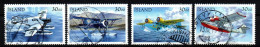 Island 1993 - Mi.Nr. 791 - 794 - Gestempelt Used - Flugzeuge Airplanes - Gebraucht