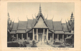Cambodge - PHNOM PENH - Musée Albert Sarrault - Face Ouest Et Cour De L'école Des Arts Cambodgiens - VOIR L'ÉTAT - Kambodscha