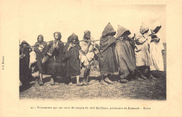 Maroc - RABAT - Prisonniers Qui Ont Servi De Rançon Du Caïd Machlean, Prisonnier De Raissouli - Ed. J.-B. Morana 20 - Rabat