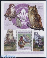 Congo Dem. Republic, (zaire) 2005 Scouting S/s, Owl, Mint NH, Nature - Sport - Birds - Owls - Scouting - Autres & Non Classés