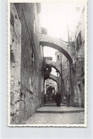Israel - JERUSALEM - A Street - PHOTOGRAPH Postcard Size - Publ. Unknown  - Israele