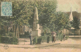 58 - Cosne Cours Sur Loire - Square Baudin - Animée - Colorisée - CPA - Oblitération De 1905 - Voir Scans Recto-Verso - Cosne Cours Sur Loire