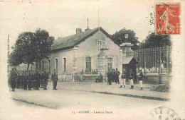 58 - Cosne Cours Sur Loire - Caserne Binot - Animée - Militaria - CPA - Oblitération De 1918 - Voir Scans Recto-Verso - Cosne Cours Sur Loire