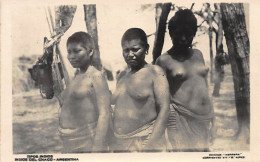 ARGENTINA - Chaco - Topless Nude Indian Women - REAL PHOTO Publ. Herrera. - Argentinië