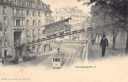 ZÜRICH - Zürichbergbahn II - Strassenbahn - Verlag Burgy, Lith. 1804 - Zürich