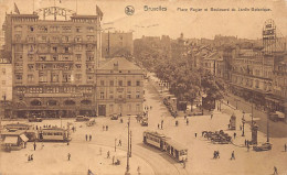 BRUXELLES - Place Rogier Et Boulevard Du Jardin Botanique - Tramway - Ed. Thill Série 1 N. 141 - Other & Unclassified