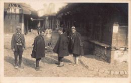 Albania - KORÇË - Street View In The Bazaar - REAL PHOTO Year 1918 - Publ. Unknown  - Albanië