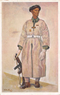 Maroc - Goumier Marocain, D'après Une Peinture De Hofer-Bach - Deuxième Guerre Mondiale - Ed. Adolf Schwarz  - Sonstige & Ohne Zuordnung