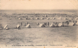 Tunisie - OUM SOUIGH - Campagne 1915-1916 - Troupes Au Bivouac - Tunisie