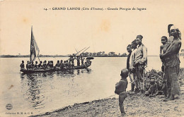 Côte D'Ivoire - GRAND LAHOU - Grande Pirogue De La Lagune - Ed. M.M. A.C.B. 14 - Costa De Marfil