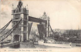 England - LONDON - The Tower Bridge - Looking North West - Publ. LL Levy 53 - Other & Unclassified