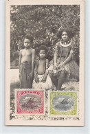 Papua New Guinea - Group Of Native Children - REAL PHOTO - Publ. Unknown (Kodak  - Papouasie-Nouvelle-Guinée