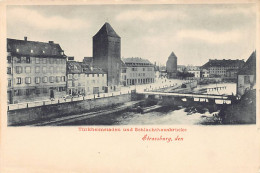 STRASBOURG - Quai De Türkheim - Pont De L'Abattoir - Türkheimstaden Und Schlachthausbrücke - Straatsburg