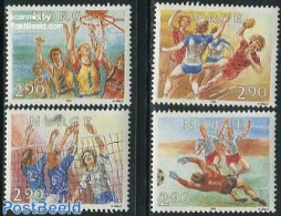 Norway 1988 Stamp Day 4v (from S/s), Mint NH, Sport - Basketball - Football - Handball - Sport (other And Mixed) - Vol.. - Neufs