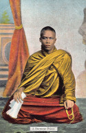 MYANMAR Burma - A Burmese Priest - Publ. D. A. Ahuja 8 - Myanmar (Birma)