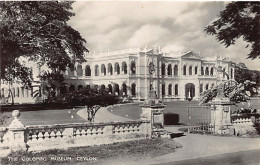 SRI LANKA - COLOMBO - The Museum - Publ. Plâté Ltd. 15 - Sri Lanka (Ceylon)