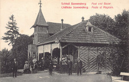 France - Château Sonnenberg (68) Poste Et Magasin - Ed. W. S. S. Str 8790 - Other & Unclassified