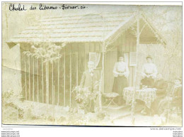 52 GONCOURT CARTE PHOTO LE CHALET DES LISERONS FEVRIER 1904 - Andere & Zonder Classificatie