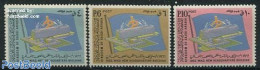 Saudi Arabia 1966 New W.H.O. Building 3v, Mint NH, Health - Health - Saudi-Arabien